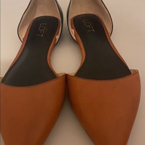 Ann Taylor flats pointed  Closed Toe Heel Sz 71/2M